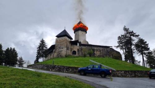 Potvrđen uzrok požara na Starom gradu, šteta je ogromna