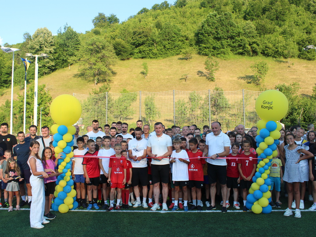 Povodom Dana grada Konjica otvoren moderno uređeni Sportsko-rekreacioni centar "Habatnica"