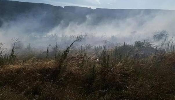 Požar iznad Mostara i dalje aktivan