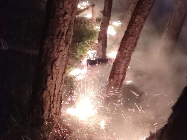 Požar iznad Srebrenice i dalje gori, vatrogasci traže pomoć