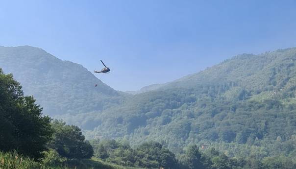 Požar kod Konjica i dalje traje, vjetar otežava gašenje