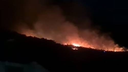 Požar kod Makarske, na terenu 90 vatrogasaca