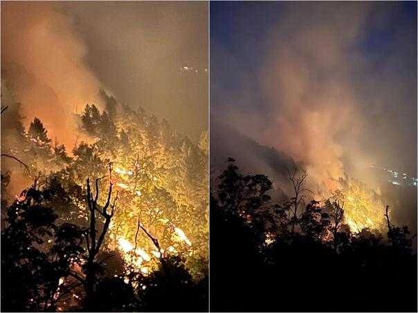 Požar kod Željeznog Polja aktivan, čeka se odluka Oružanih snaga