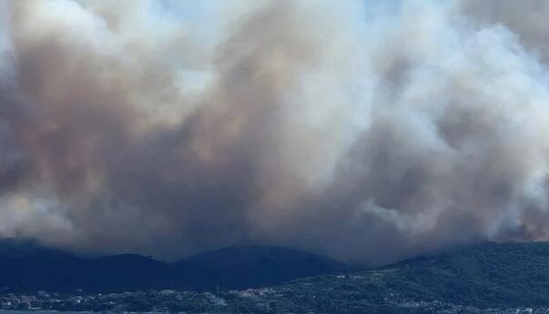 Požar na Čiovu gasi stotinu vatrogasaca i dva kanadera
