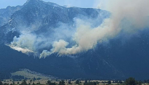 Požar na Čvrsnici i dalje aktivan