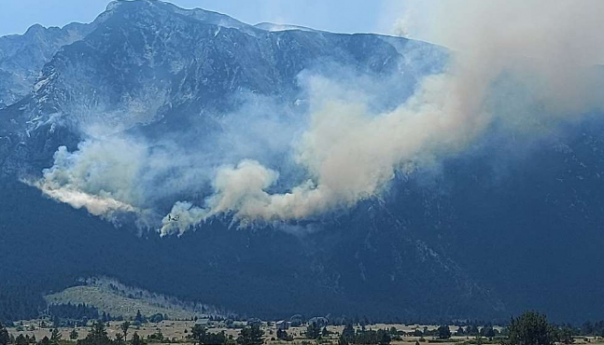 Požar na Čvrsnici i dalje aktivan