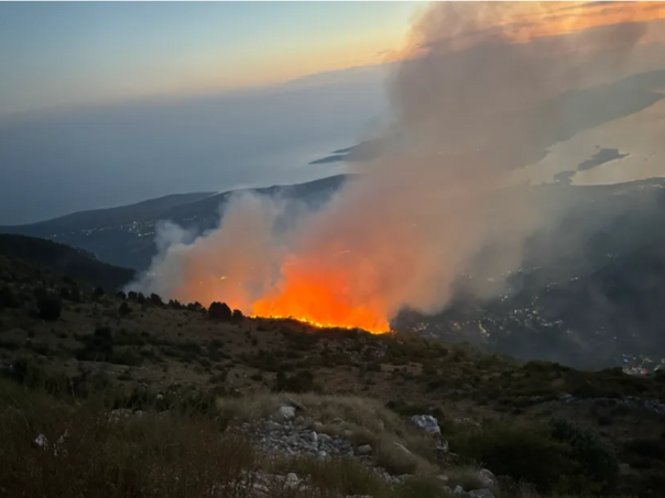 Požar na Lovćenu stavljen pod kontrolu