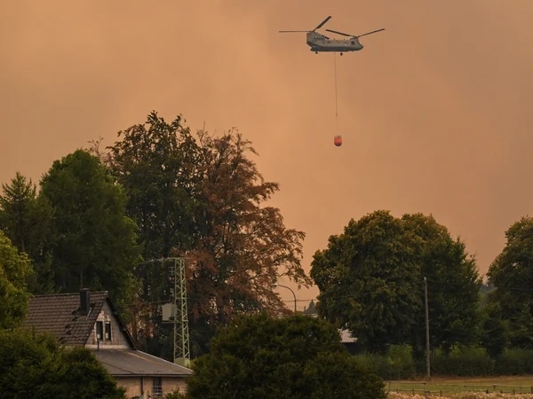 Požar u Belgiji blizu granice, dio njemačkog grada evakuisan