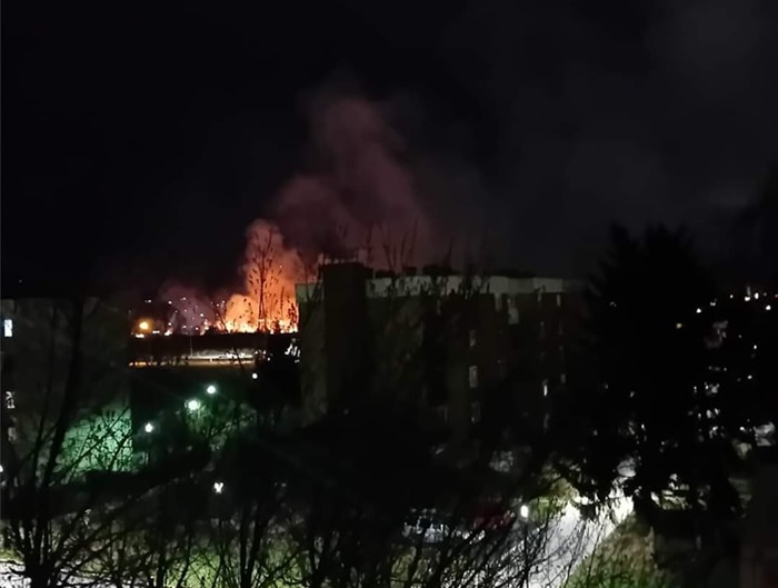 Požar u blizini Međunarodnog aerodroma Sarajevo