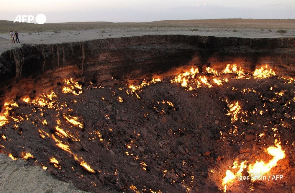 Požar u 'Kapiji pakla' u Turkmenistanu značajno smanjen nakon pola stoljeća