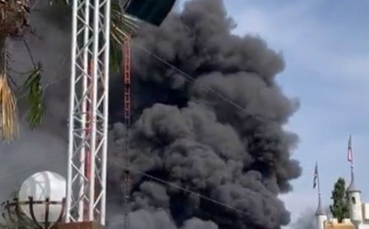 Požar u najvećem njemačkom zabavnom parku