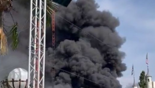 Požar u najvećem njemačkom zabavnom parku