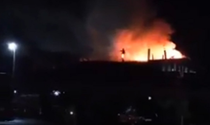 Požar u pogonima kompanije "Madi" u Tešnju