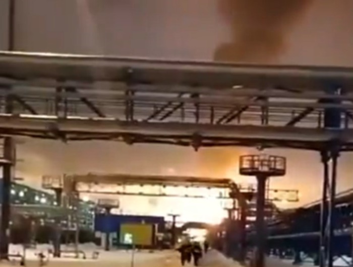 Požar u terminalu ruskog proizvođača plina