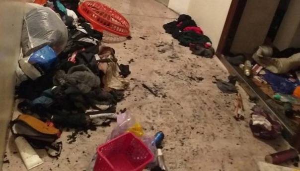 Požar u zgradi u sarajevskoj ulici Maršala Tita