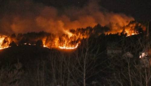 Požar zahvatio planinu Lisac kod Zenice
