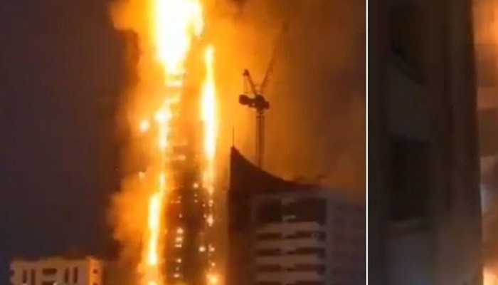 Požar zahvatio stambenu zgradu u UAE sa 45 spratova