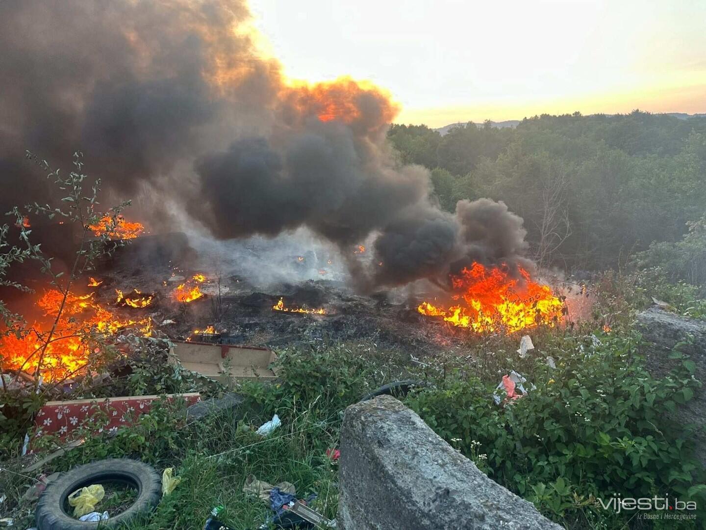 Požari haraju TK: Uprkos upozorenjima, građani pale vatre na njivama