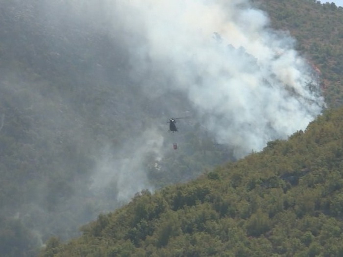 Požari na području Trebinja i dalje aktivni