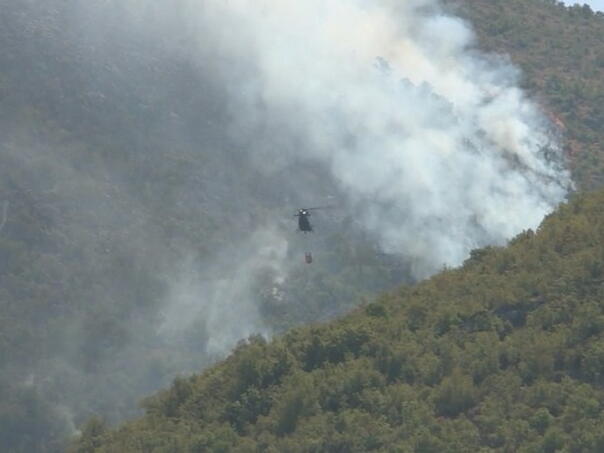 Požari na području Trebinja i dalje aktivni