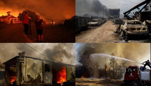 Požari u Grčkoj i Turskoj uništavaju sve pred sobom