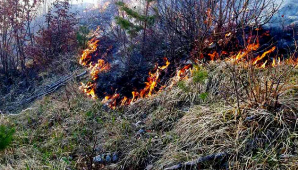 Požari u Hercegovini: Na gradilištu mosta koridora VC gorjela drvena platforma