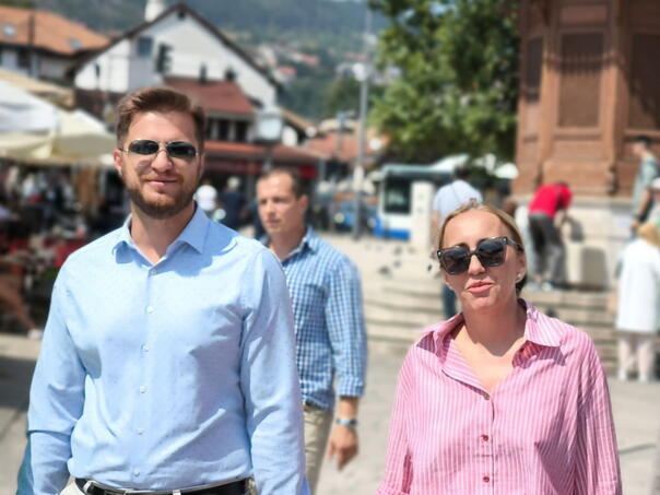 Pozder i Čengić na Baščaršiji: Stari grad je srce našeg turizma