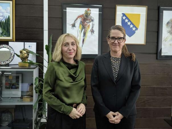 Pozder i švedska ambasadorica o jačanju saradnje u zaštiti okoliša i EU integracijama