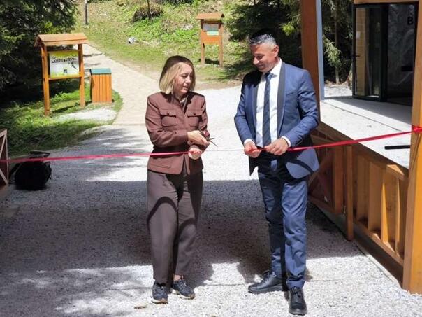 Pozder otvorila novi paviljon sa speleopostavkom na Bijambarama