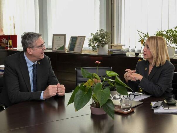 Pozder s gradonačelnikom Avdićem o bitnim projektima za Sarajevo