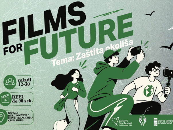 Poziv mladima za učestvovanje u projektu "Films for Future/Filmovi za budućnost" na 32. SFF-u