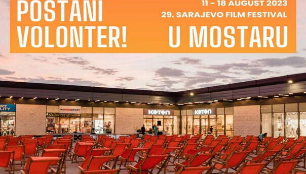 Poziv za volontiranje na Sarajevo Film Festivalu u Mostaru