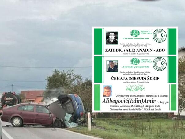 Poznat identitet mladića stradalih u Bugojnu, dženaza u petak