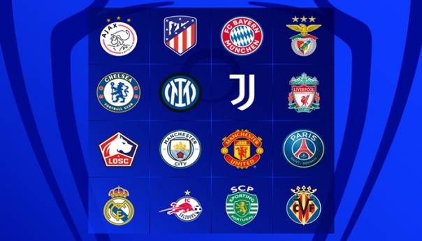 Poznati svi učesnici osmine finala Lige prvaka