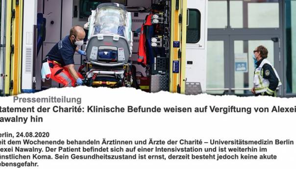 Poznato čime je otrovan ruski opozicionar Navalni