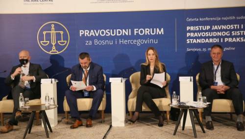Pravosudne institucije trebaju biti predvodnici transparentnosti u BiH