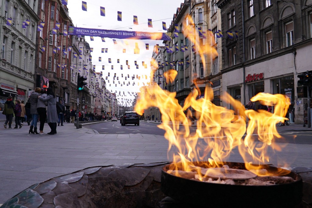 Praznična atmosfera u glavnom gradu BiH