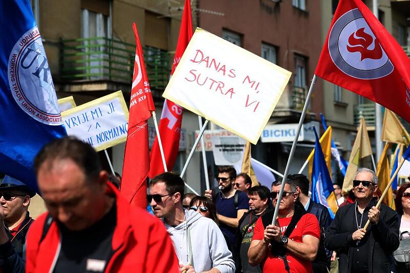 Praznik rada u regiji: Prosvjedi i nezadovoljstvo radnika