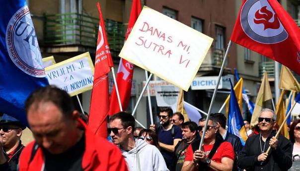 Praznik rada u regiji: Prosvjedi i nezadovoljstvo radnika