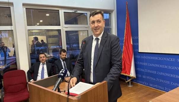 Predrag Čović novi je premijer Zapadnohercegovačkog kantona