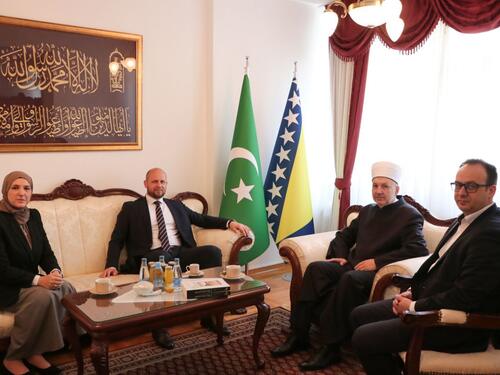 Predsjedavajući SKS Okerić i ministrica Hota-Muminović posjetili Sarajevsko muftijstvo