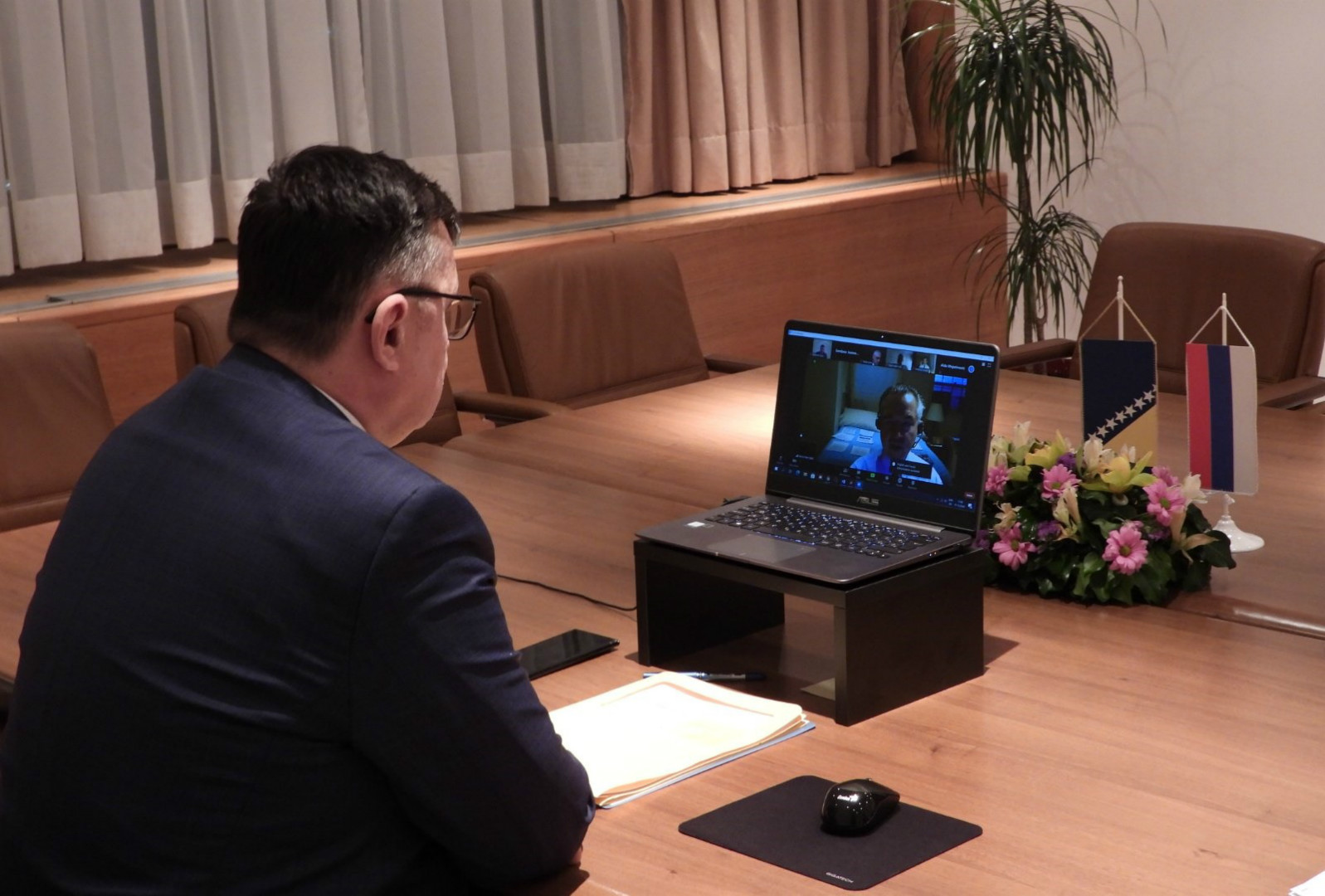 Predsjedavajući Tegeltija razgovarao sa šefom Misije MMF-a Petrijem