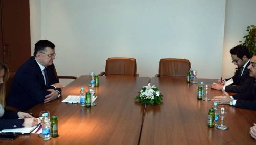 Predsjedavajući Tegeltija s ambasadorom Kuvajta u BiH Al Šarahom