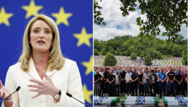 Predsjednica EP-a: Današnji dan služi kao podsjetnik da se mir nikada ne može uzeti zdravo za gotovo