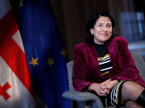 Predsjednica Gruzije: Ruska ‘hibridna strategija’ je spriječiti put prema EU