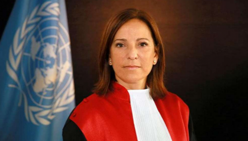 Predsjednica Mehanizma Tribunala sutkinja Santana na komemoraciji u Srebrenici