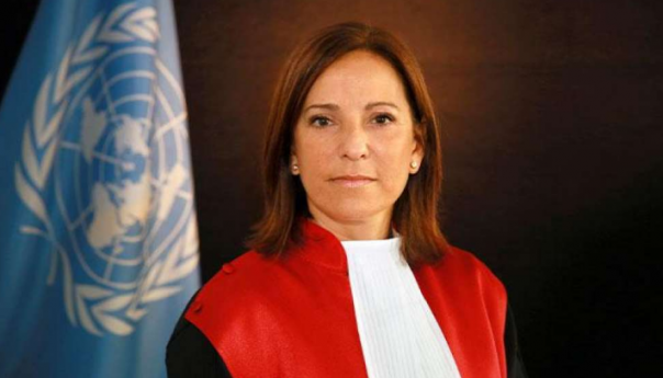 Predsjednica Mehanizma Tribunala sutkinja Santana na komemoraciji u Srebrenici