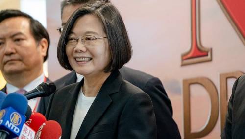 Predsjednica Tajvana pohvalila pilote zbog presretanja kineskih aviona