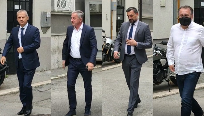 Predsjednici opozicionih stranaka u BiH stigli na sastanak sa Palmerom 