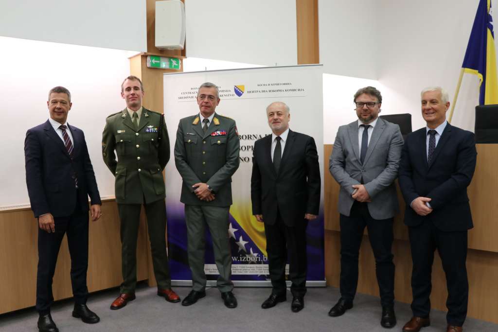 Predsjednik CIK-a s komandantom EUFOR-a o pripremama za izbore